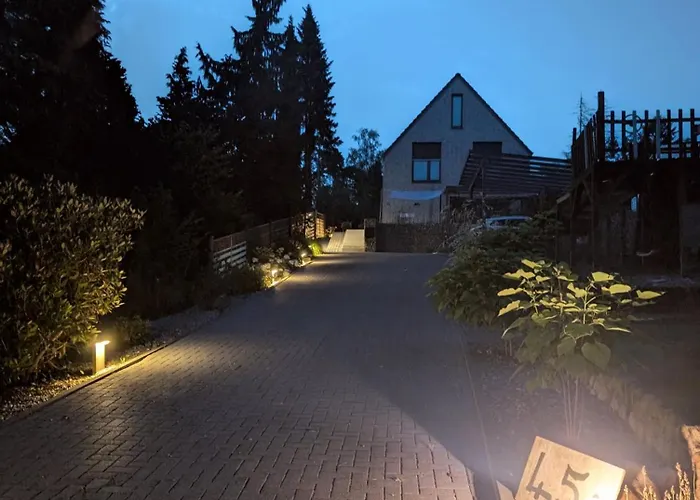 Architektenhaus Mit Spielplatz, Sauna & Pool Am Wald Nahe Hamburg *