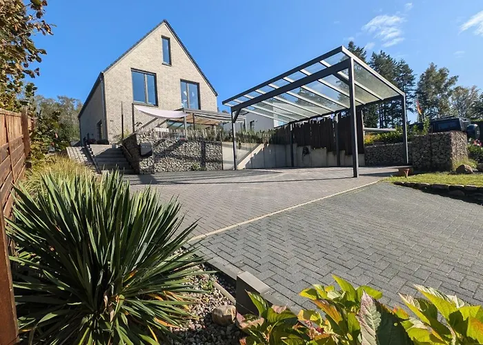 בית נופש Architektenhaus Mit Spielplatz, Sauna & Pool Am Wald Nahe Hamburg Siedlung Hainbuch